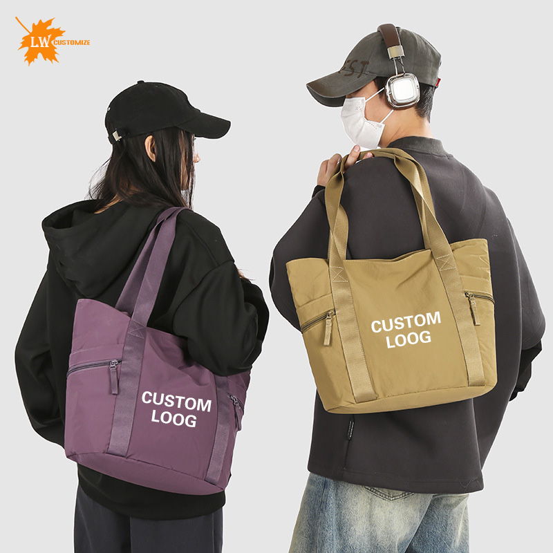 Women Bags Name - 卸売カスタマイズされたトートバッグロゴジムバッグファッショナブルなショルダーバッグショッピングバッグ印刷された画像名