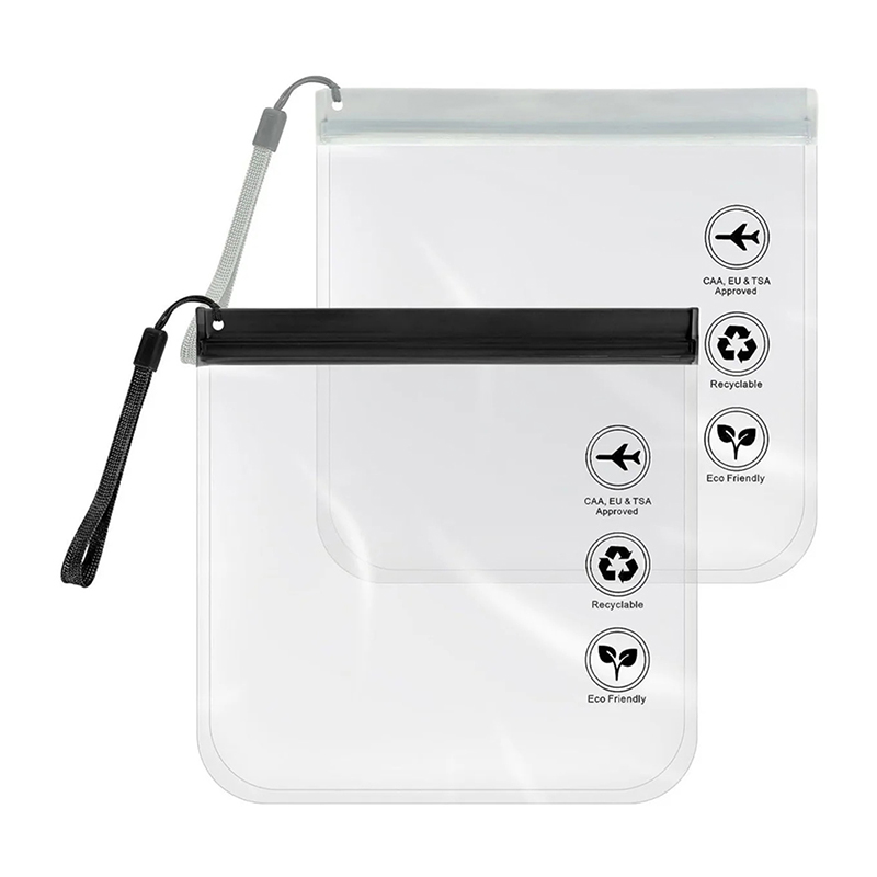 Women Bags For Airport - 【M】1個入り EVA製 女性用 透明 防水 トイレタリーバッグ