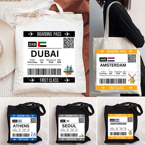 Women Bags Dubai - トロント アムステルダム バルセロナ バンコク ドバイ 搭乗券