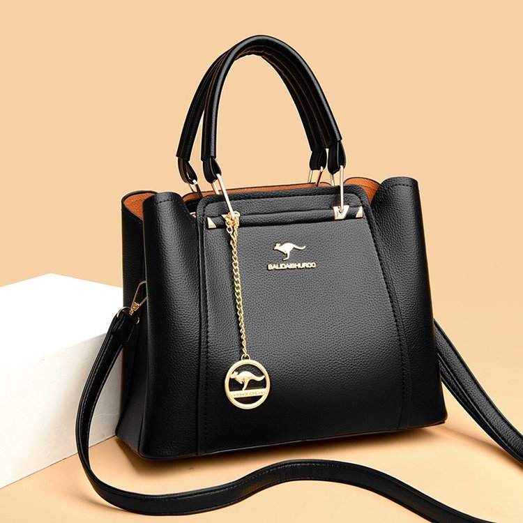 Women'S Kangaroo Bags - 2026年ラグジュアリーレディースデザイナーズ3層ショルダークロスボディバッグ、大容量レザーハンドバッグ、ショッパーブランドメッセンジャートートバッグ