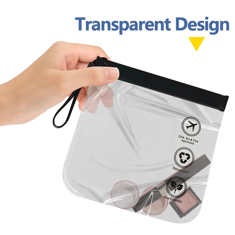 Women Bags For Airport - ホットラゲージ 透明 トラベルバッグ 漏れ防止 機内持ち込み可能 防水