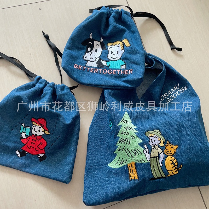ホット OSAMU グッズシリーズファッション刺繍ハンドバッ - Women Bags Gift のレビューと価格
