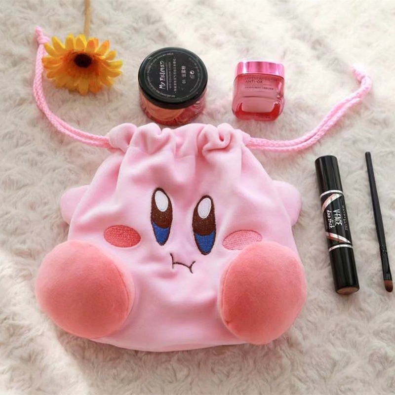 カービィの収納袋女性漫画アニメフィギュア化粧バッグかわいいバ - Women Bags Gift のレビューと価格