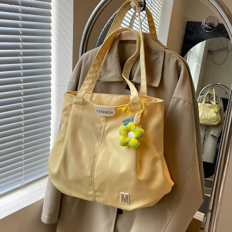 女性用大容量モノクロショルダーバッグ,シンプルなキャンバスト - Shopper Tote Canvas のレビューと価格
