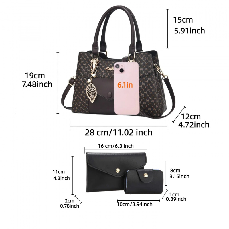 高級感のある質感の大型通勤用トートバッグ、カラーブロックデザ - Women Bags Luxury のレビューと価格