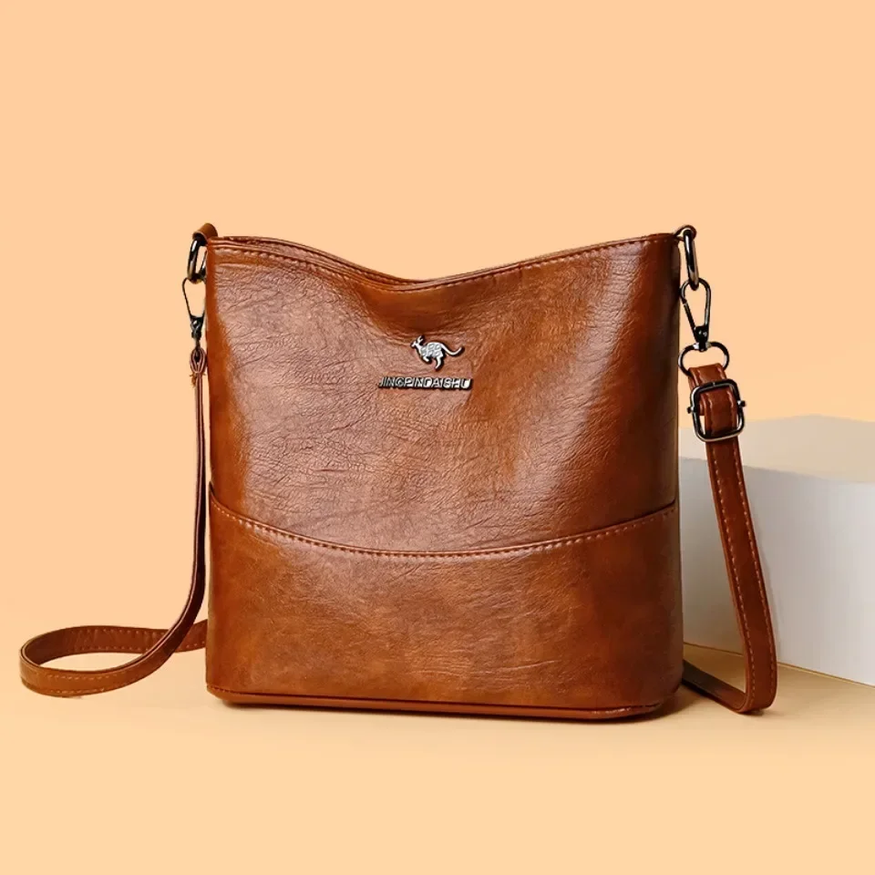 ソフト Pu レザークロスボディバッグ女性のための高級ハンド - Women'S Kangaroo Bags のレビューと価格