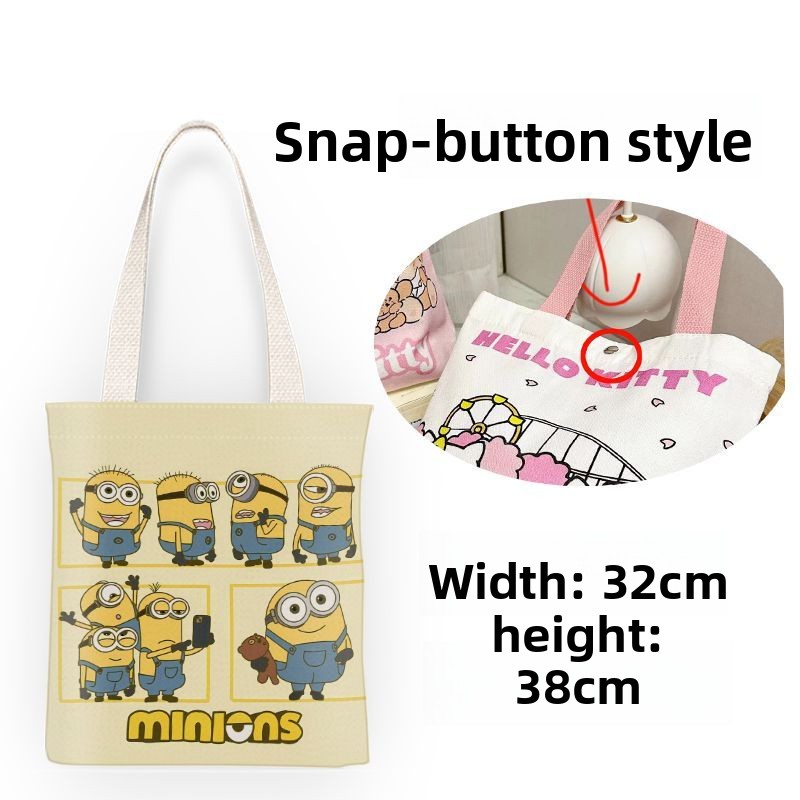 ミニオンズ映画アニメ漫画かわいいキャンバスバッグかわいい学生 - Shopper Tote Canvas のレビューと価格