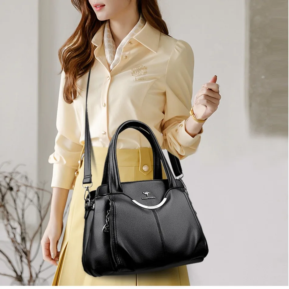 ソフトレザーショルダーバッグ,レディースショルダーバッグ,ラ - Women'S Kangaroo Bags のレビューと価格