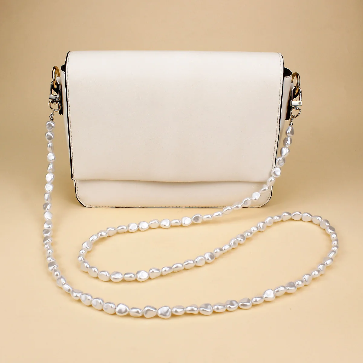 携帯電話ストラップ高級パールビーズバッグチェーンロングクロス - Women Bags Luxury のレビューと価格