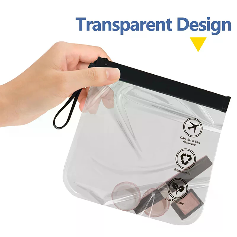 荷物用透明トラベルバッグ、漏れ防止、飛行機用、女性用防水メイ - Women Bags For Airport のレビューと価格