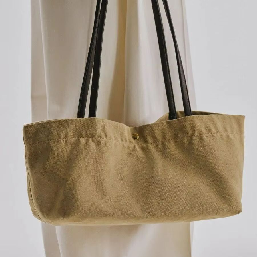 スタイルファッションショルダーバッグストラップキャンバストー - Shopper Tote Canvas のレビューと価格