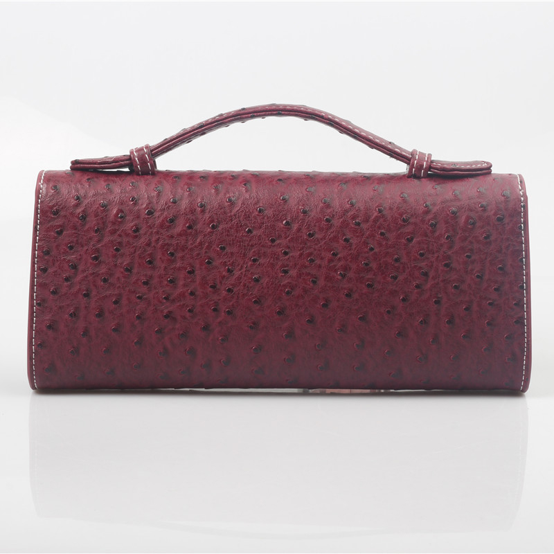 ドバイ新作 レディース オーストリッチ柄ハンドバッグ 202 - Women Bags Dubai のレビューと価格