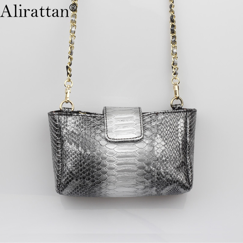 ドバイ新作スネークパターンバッグ2025ファッション高級エン - Women Bags Dubai のレビューと価格