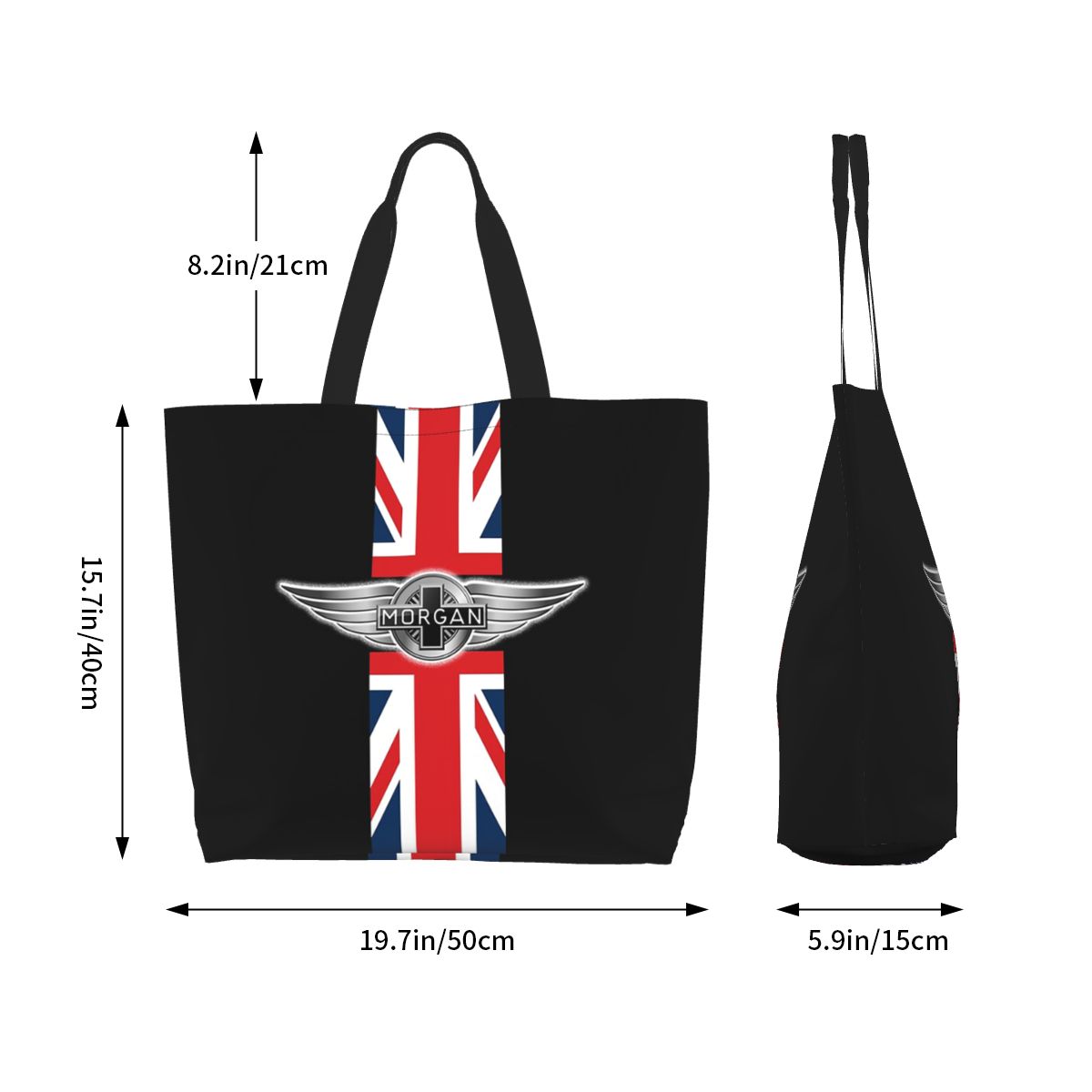 モーガンモーターカーカンパニーショッピングトートバッグキャン - Women Bags Company のレビューと価格