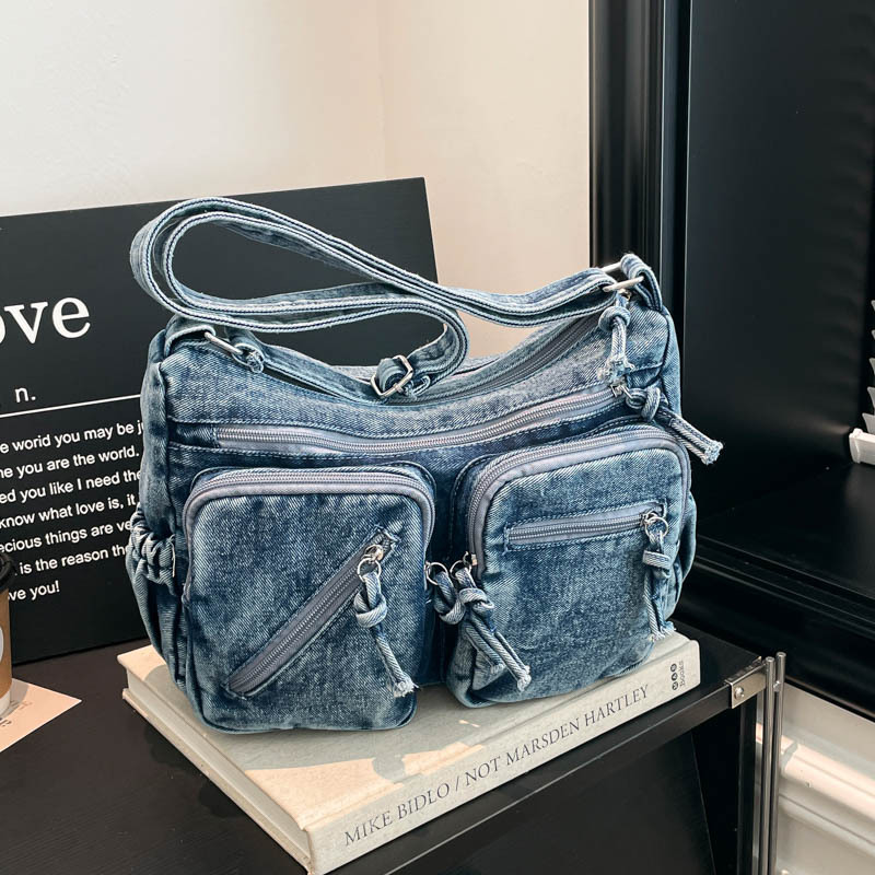 ファッションデニムショルダーバッグ新しいカジュアル多用途大容 - Women'S Kipling Bags のレビューと価格