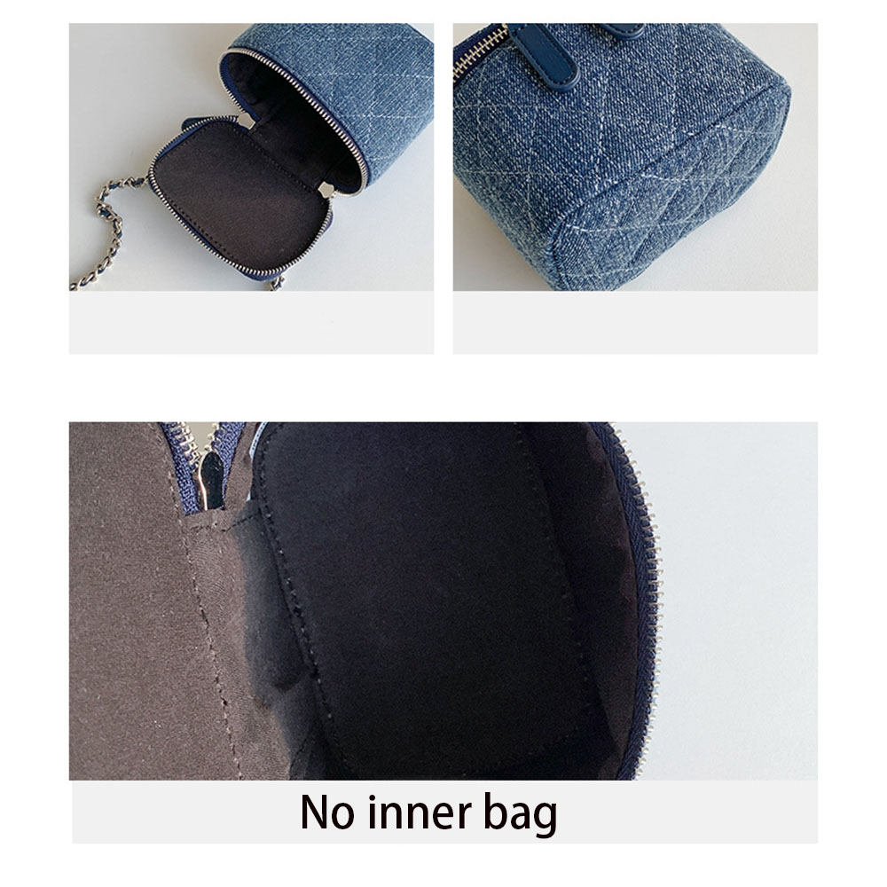 小さなキルティングボックスクロスボディ財布女性デザイナーデミ - Women Bags Jeans のレビューと価格