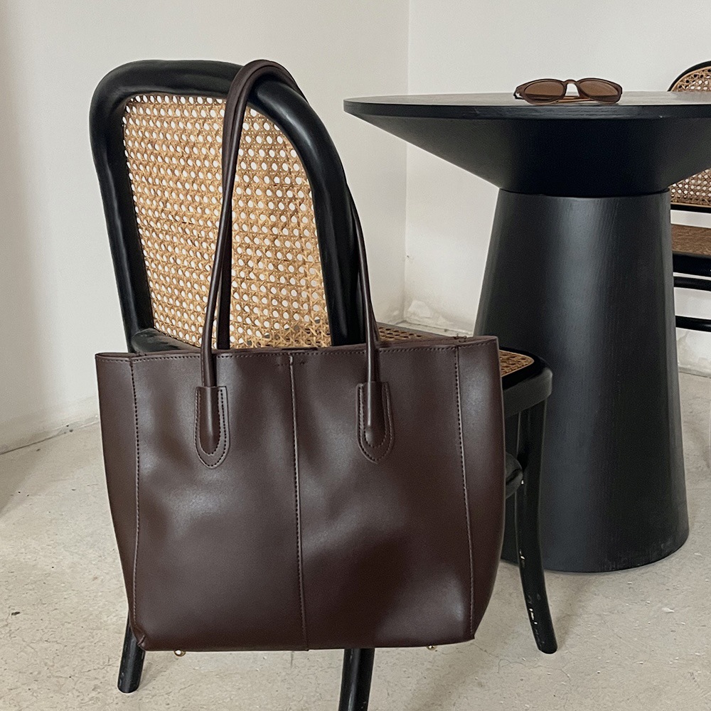 女性のための革のトートバッグ,良質,シンプル,大容量,正方形 - Women Bags For Airport のレビューと価格