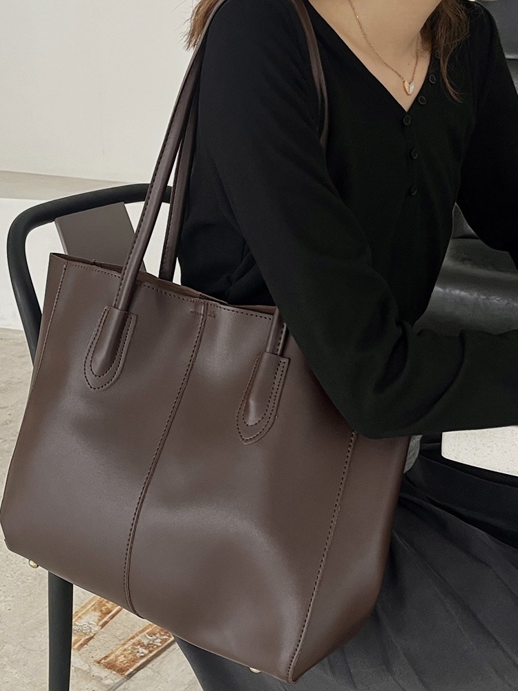 女性のための革のトートバッグ,良質,シンプル,大容量,正方形 - Women Bags For Airport のレビューと価格
