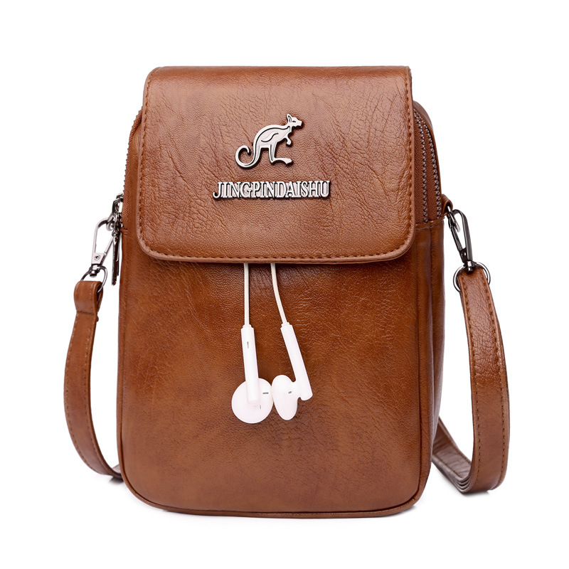ヴィンテージ風女性用フェイクレザー携帯電話クロスボディバッグ - Women'S Kangaroo Bags のレビューと価格