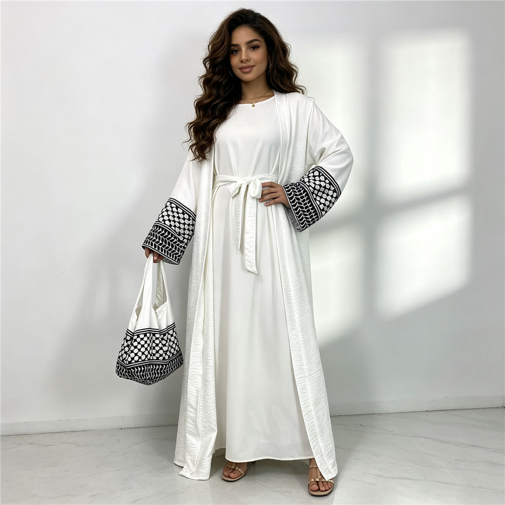 ラマダンオープンアバヤ＆バッグ2点セット サウジアラビア ト - Women Bags Dubai のレビューと価格