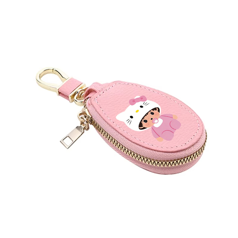 1 個モンチッチ革ジッパーキーウォレット女性ポケットキーホル - Women Bags Gift のレビューと価格
