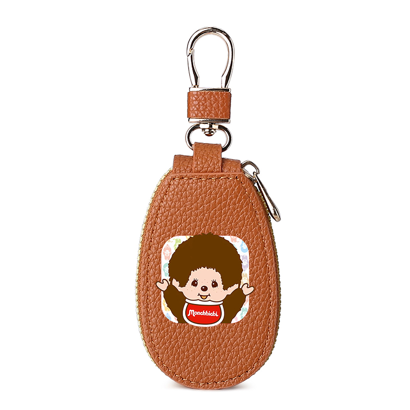 1 個モンチッチ革ジッパーキーウォレット女性ポケットキーホル - Women Bags Gift のレビューと価格