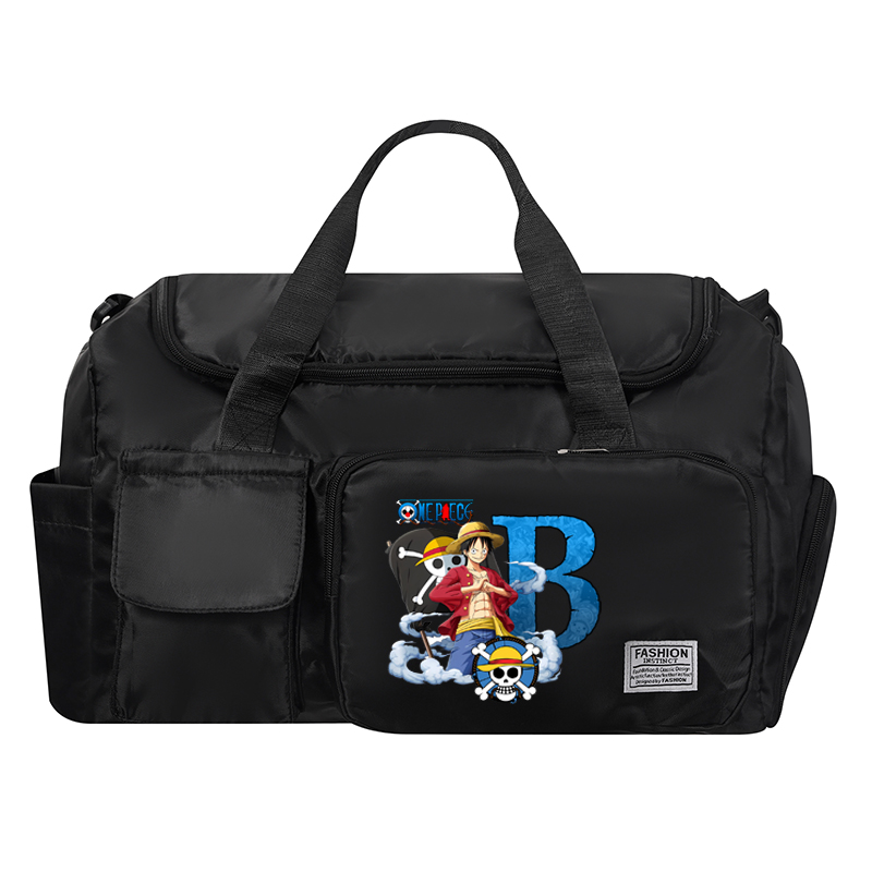 ワンピース男性女性旅行バッグアニメ A-Z 文字プリント防水 - Women Bags Gift のレビューと価格