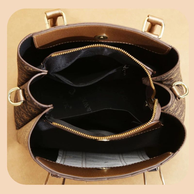 3点セットの女性用ハンドバッグ、スプライスデザイン、軽量高級 - Women Bags Luxury のレビューと価格