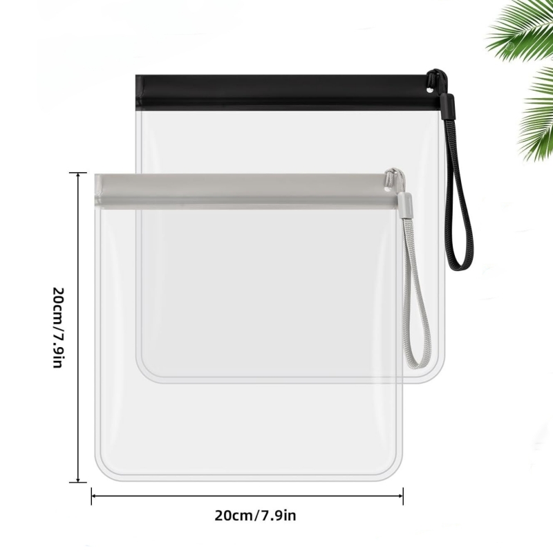 2 個の荷物透明旅行用漏れ防止フライトメイクアップ防水女性用 - Women Bags For Airport のレビューと価格