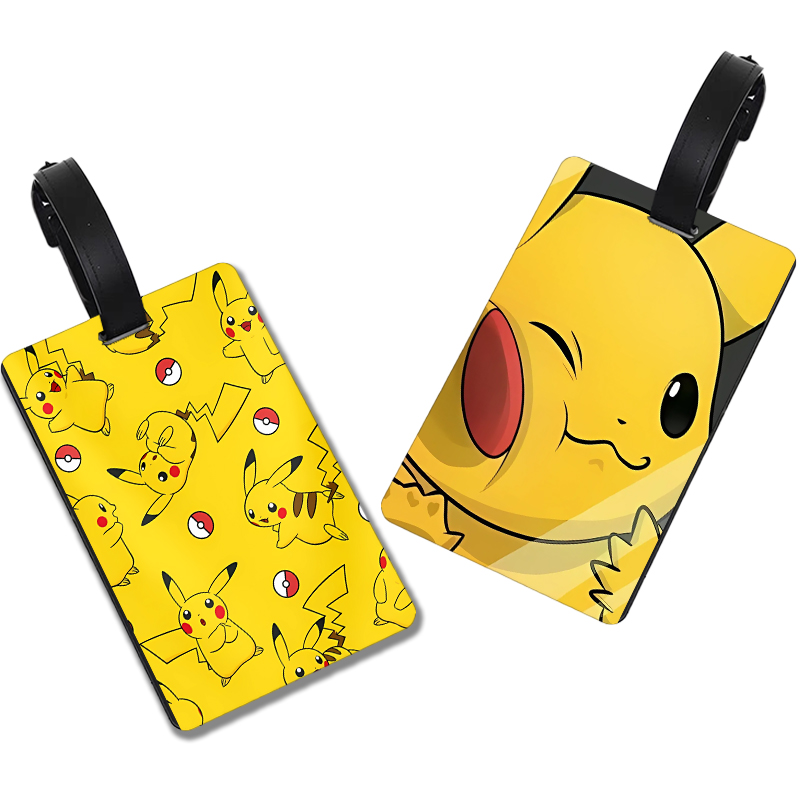 ポケモン漫画荷物タグかわいいプライバシー保護手荷物タグピカチ - Women Bags Gift のレビューと価格