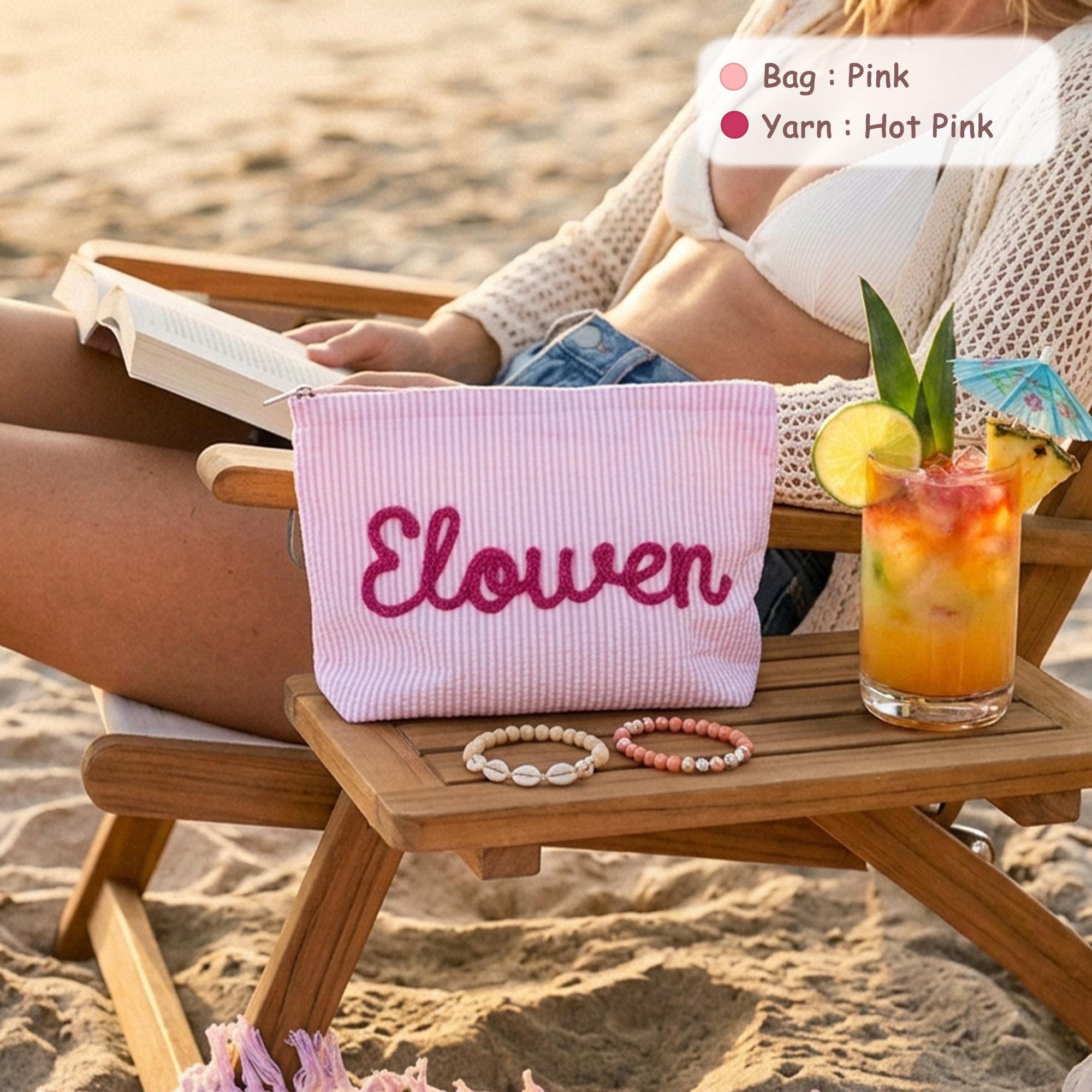 カスタムシーザーサッカーメイクアップバッグ、バケーショントラ - Women Bags Name のレビューと価格
