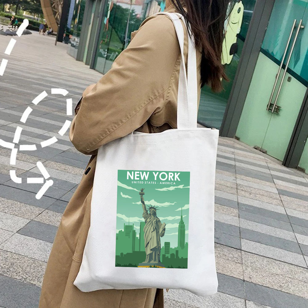 女の子のためのエレガントなキャンバスハンドバッグ,新しいコレ - Women Bags Dubai のレビューと価格