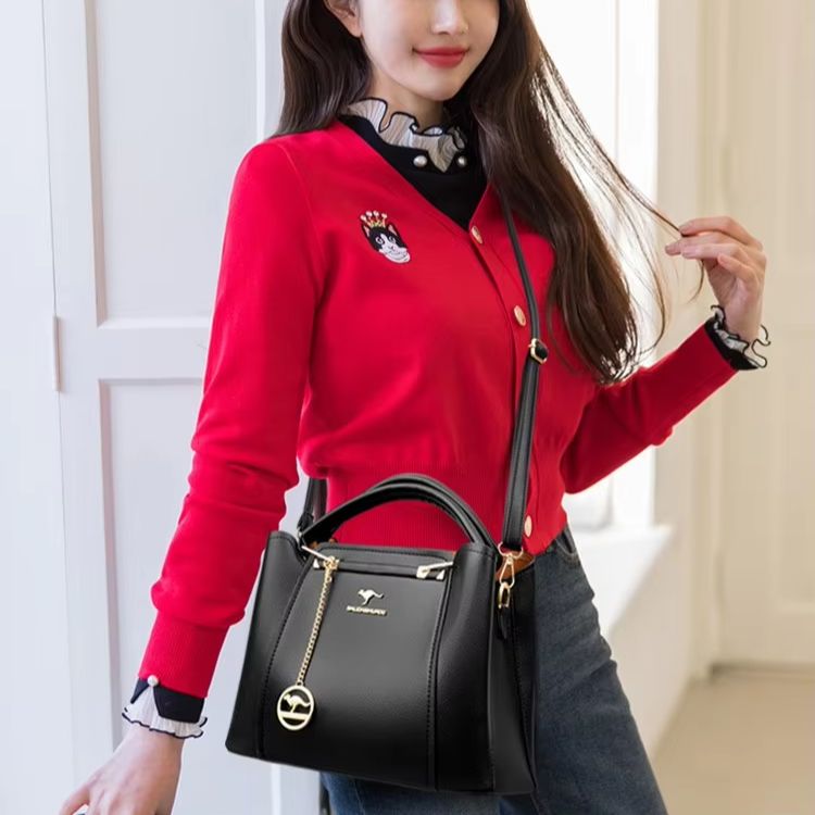 2026年ラグジュアリーレディースデザイナーズ3層ショルダー - Women'S Kangaroo Bags のレビューと価格