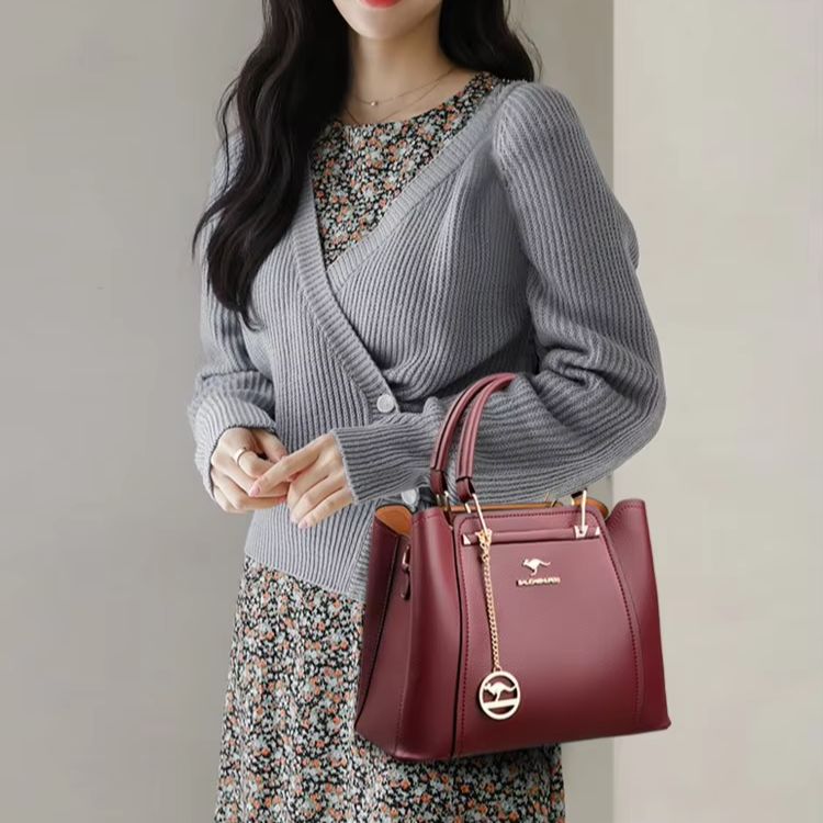 2026年ラグジュアリーレディースデザイナーズ3層ショルダー - Women'S Kangaroo Bags のレビューと価格