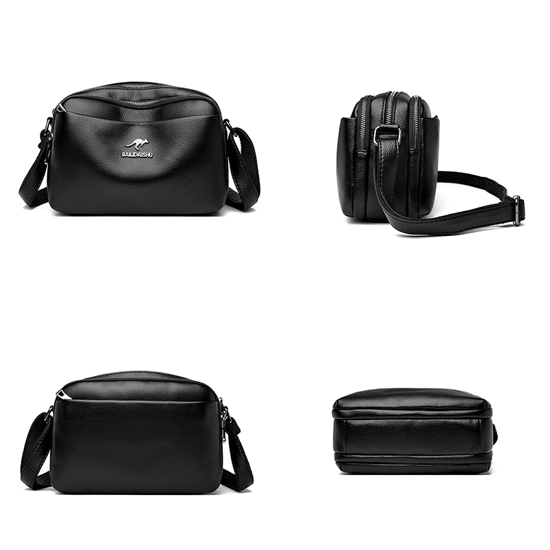 カンガルー本革風PUレザーショルダーバッグ レディース 大容 - Women'S Kangaroo Bags のレビューと価格