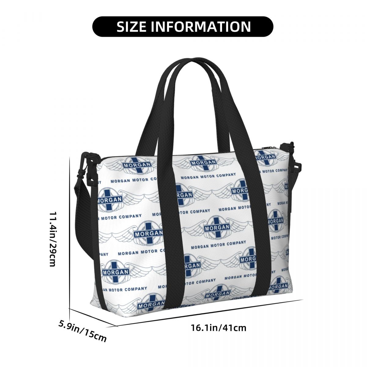 モーガンモーターカーカンパニー ビーチトラベルバッグ 大容量 - Women Bags Company のレビューと価格